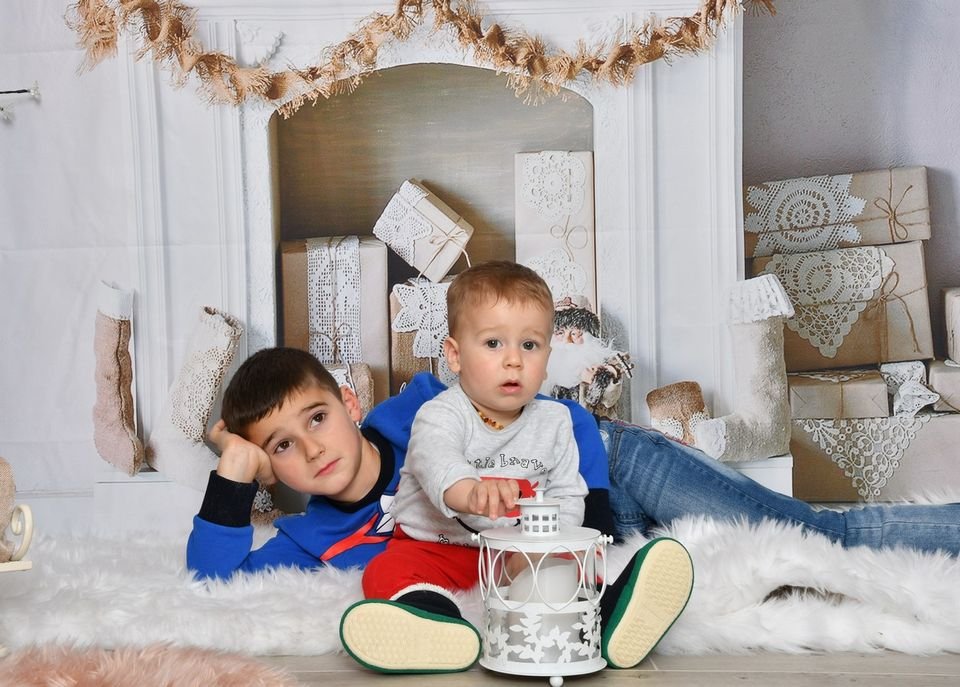 Dječiji portret u foto studiju Vaske, Istočno Sarajevo